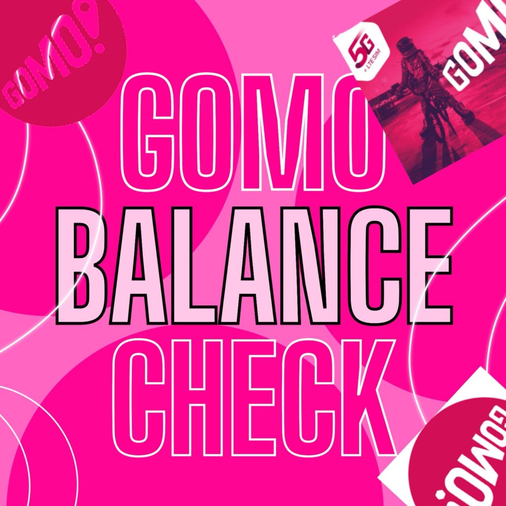 gomo balance check